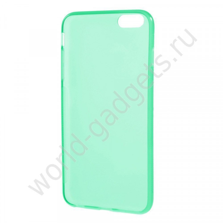 Нескользящий чехол для iPhone 6 Plus (зеленый)