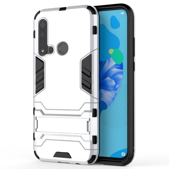 Чехол Duty Armor для Huawei P20 lite (2019) / Huawei nova 5i (серебряный) Чехол Duty Armor для Huawei P20 lite (2019) / Huawei nova 5i (серебряный)