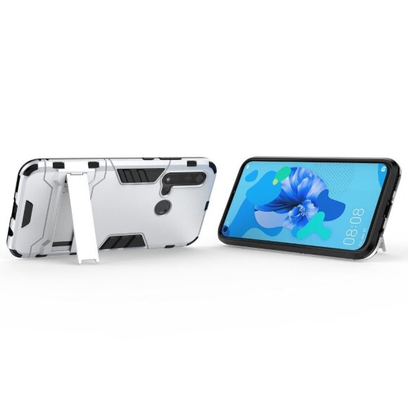 Чехол Duty Armor для Huawei P20 lite (2019) / Huawei nova 5i (серебряный) Чехол Duty Armor для Huawei P20 lite (2019) / Huawei nova 5i (серебряный)