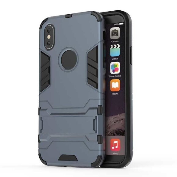 Чехол Duty Armor для iPhone X (темно-синий)