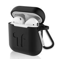 Силиконовый чехол для Apple AirPods (Shock Proof - черный)
