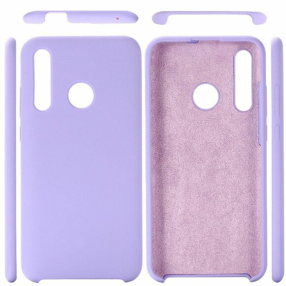 Силиконовый чехол Mobile Shell для Huawei P Smart Z / Honor 9X (STK-LX1) (фиолетовый)