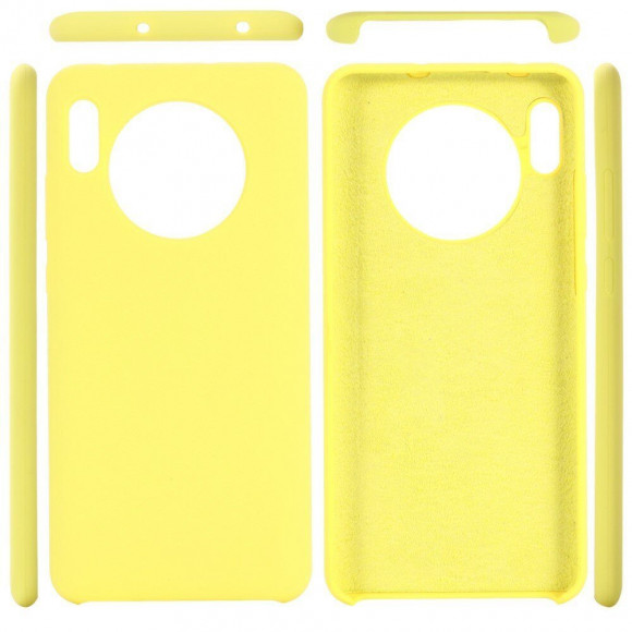 Силиконовый чехол Mobile Shell для Huawei Mate 30 (желтый) Силиконовый чехол Mobile Shell для Huawei Mate 30 (желтый)