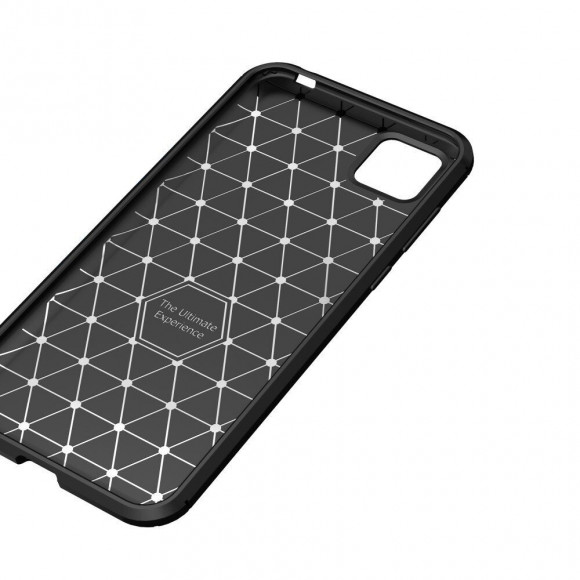 Чехол-накладка Resistant Carbon для Huawei Y5p / Honor 9S  (темно-синий) Чехол-накладка Resistant Carbon для Huawei Y5p / Honor 9S  (темно-синий)
