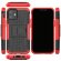Чехол Hybrid Armor для iPhone 12 mini (черный + красный)