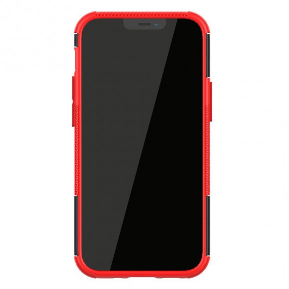 Чехол Hybrid Armor для iPhone 12 mini (черный + красный) Чехол Hybrid Armor для iPhone 12 mini (черный + красный)
