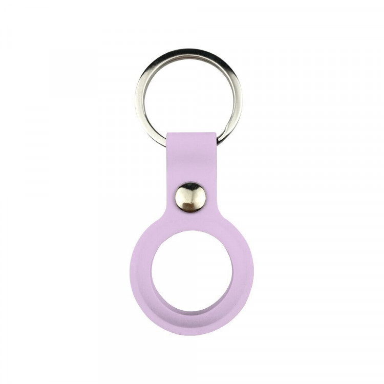 Силиконовый брелок для AirTag (фиолетовый)
