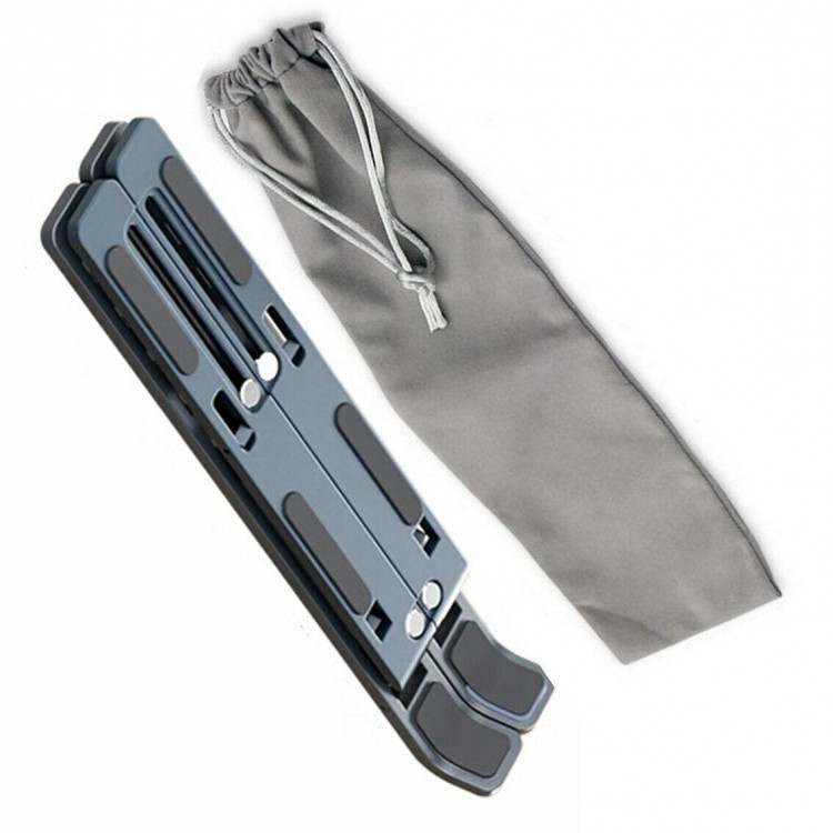 Портативная подставка для ноутбука и MacBook от 10 до 15,6 дюймов (серый)