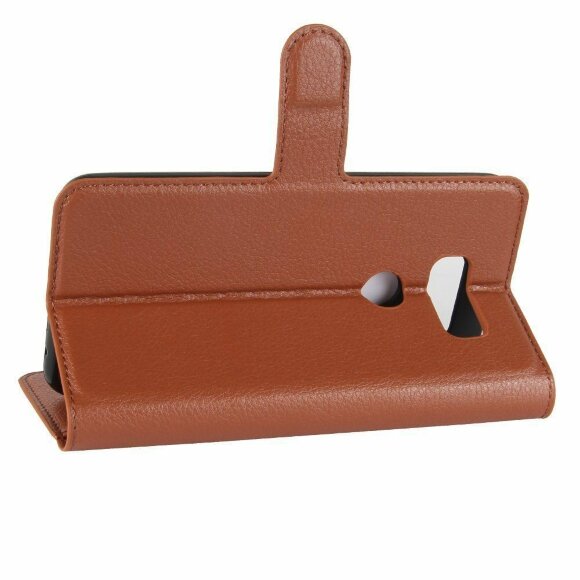 Чехол с визитницей для LG V30 (коричневый) Чехол с визитницей для LG V30 (коричневый)