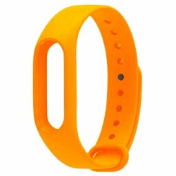 Ремешок для фитнес браслета Xiaomi Mi Band 2 (оранжевый)