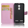 Чехол с визитницей для Lenovo K6 Note (розовый)
