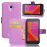 Чехол с визитницей для Lenovo A Plus (A1010) (фиолетовый)
