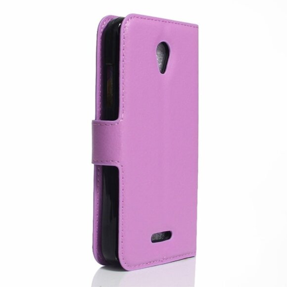 Чехол с визитницей для Lenovo A Plus (A1010) (фиолетовый) Чехол с визитницей для Lenovo A Plus (A1010) (фиолетовый)