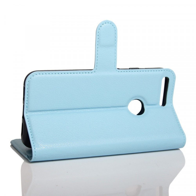 Чехол с визитницей для Google Pixel (голубой)
