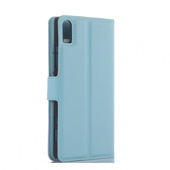 Чехол с визитницей для Lenovo Vibe Shot (голубой) Чехол с визитницей для Lenovo Vibe Shot (голубой)
