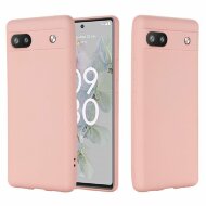 Силиконовый чехол Mobile Shell для Google Pixel 6a (розовый) Силиконовый чехол Mobile Shell для Google Pixel 6a (розовый)