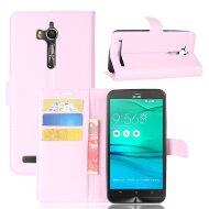 Чехол с визитницей для ASUS ZenFone Go ZB552KL (розовый) Чехол с визитницей для ASUS ZenFone Go ZB552KL (розовый)