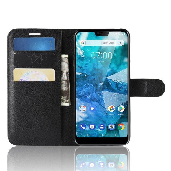 Чехол для Nokia 7.1 (черный) Чехол для Nokia 7.1 (черный)