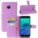 Чехол с визитницей для Asus Zenfone 4 Selfie Pro ZD552KL (фиолетовый)