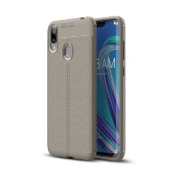 Чехол-накладка Litchi Grain для Asus Zenfone Max (M2) ZB633KL (серый) Чехол-накладка Litchi Grain для Asus Zenfone Max (M2) ZB633KL (серый)