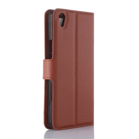 Чехол с визитницей для OnePlus X (коричневый)