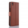 Чехол с визитницей для OnePlus X (коричневый)