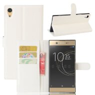 Чехол с визитницей для Sony Xperia XA1 Ultra (белый) Чехол с визитницей для Sony Xperia XA1 Ultra (белый)