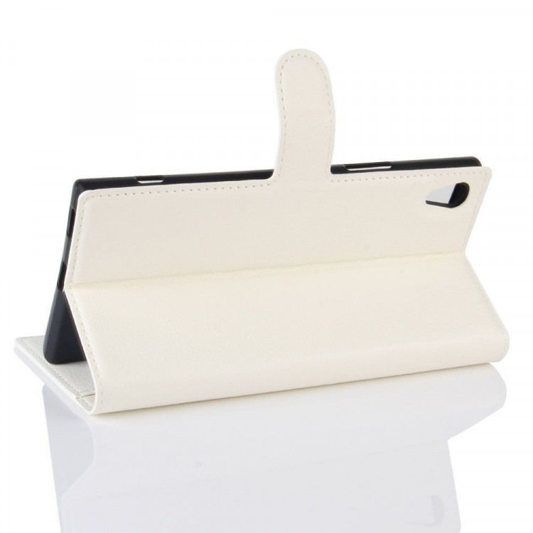 Чехол с визитницей для Sony Xperia XA1 Ultra (белый)