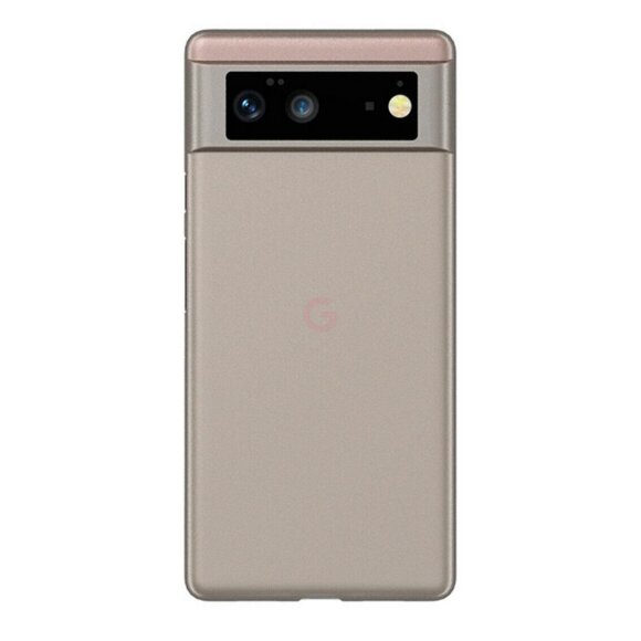 Ультратонкий чехол для Google Pixel 6 (серый) Ультратонкий чехол для Google Pixel 6 (серый)