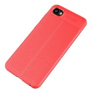 Чехол-накладка Litchi Grain для HTC Desire 12 (красный)