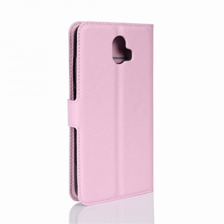Чехол с визитницей для ZTE Blade V8 Pro (розовый)