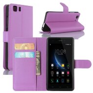 Чехол с визитницей для DOOGEE X5 / X5 Pro (фиолетовый) Чехол с визитницей для DOOGEE X5 / X5 Pro (фиолетовый)