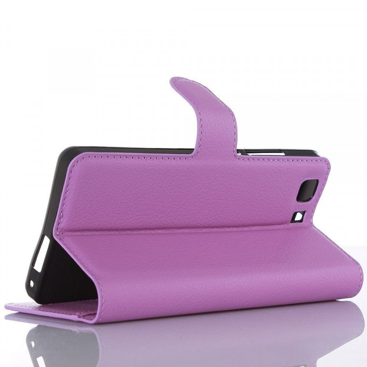 Чехол с визитницей для DOOGEE X5 / X5 Pro (фиолетовый)