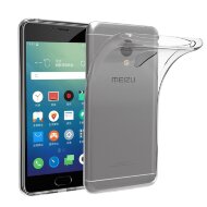 Силиконовый TPU чехол для Meizu M5s (прозрачный)