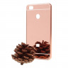 Алюминиевый бампер-чехол для Xiaomi Mi4s (розовое золото)