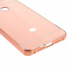 Алюминиевый бампер-чехол для Xiaomi Mi4s (розовое золото)