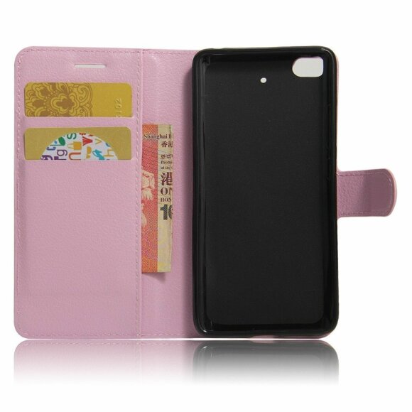 Чехол с визитницей для Xiaomi Mi5S (розовый) Чехол с визитницей для Xiaomi Mi5S (розовый)