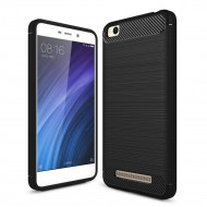 Чехол-накладка Carbon Fibre для Xiaomi Redmi 4A (черный) Чехол-накладка Carbon Fibre для Xiaomi Redmi 4A (черный)