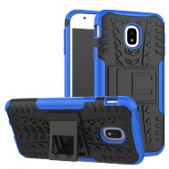 Чехол Hybrid Armor для Samsung Galaxy J3 2017 (черный + голубой) Чехол Hybrid Armor для Samsung Galaxy J3 2017 (черный + голубой)