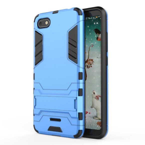 Чехол Duty Armor для Xiaomi Redmi 6A (голубой) Чехол Duty Armor для Xiaomi Redmi 6A (голубой)