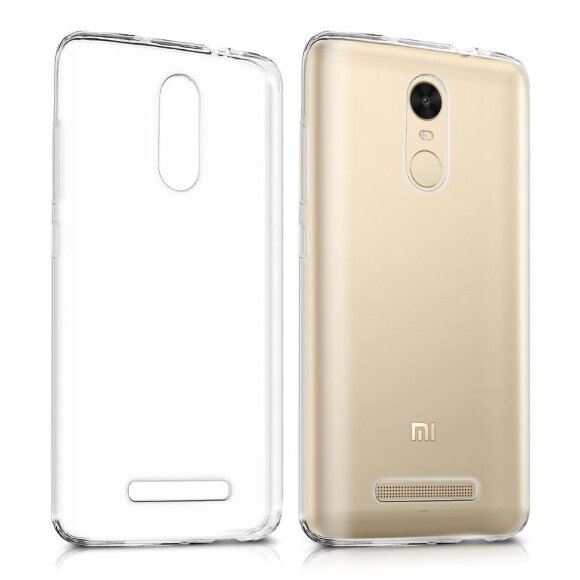 Силиконовый TPU чехол для Xiaomi Redmi Note 4