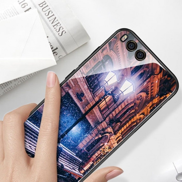 Чехол-накладка для Xiaomi Mi6 (Street Lamp)