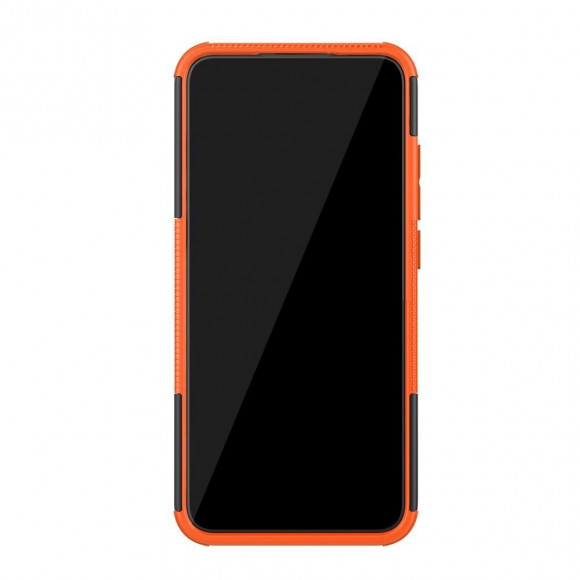 Чехол Hybrid Armor для Xiaomi Mi CC9e / Xiaomi Mi A3 (черный + оранжевый) Чехол Hybrid Armor для Xiaomi Mi CC9e / Xiaomi Mi A3 (черный + оранжевый)