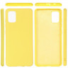 Силиконовый чехол Mobile Shell для Samsung Galaxy A51 (желтый)