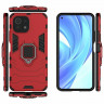 Чехол Armor Ring Holder для Xiaomi Mi 11 Lite / Xiaomi Mi 11 Lite 5G (красный)