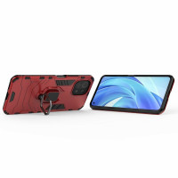 Чехол Armor Ring Holder для Xiaomi Mi 11 Lite / Xiaomi Mi 11 Lite 5G (красный)