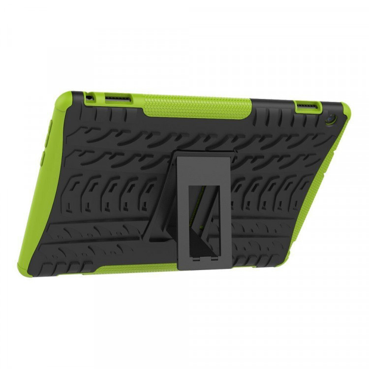 Чехол Hybrid Armor для Huawei MediaPad M3 Lite 10 (черный + зеленый)