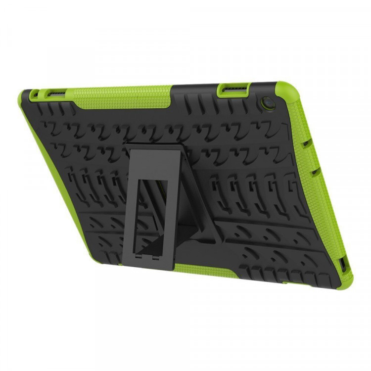 Чехол Hybrid Armor для Huawei MediaPad M3 Lite 10 (черный + зеленый)