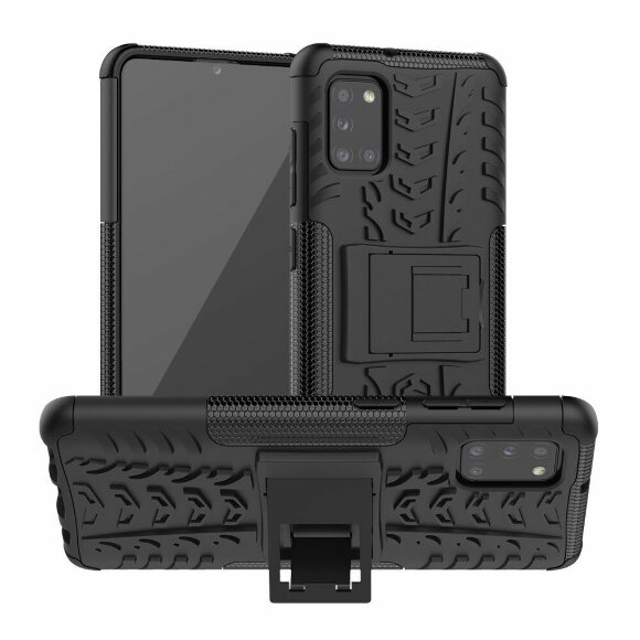 Чехол Hybrid Armor для Samsung Galaxy A31 (черный)
