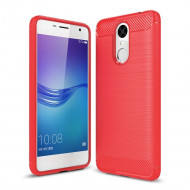 Чехол-накладка Carbon Fibre для Huawei Enjoy 6 (красный) Чехол-накладка Carbon Fibre для Huawei Enjoy 6 (красный)